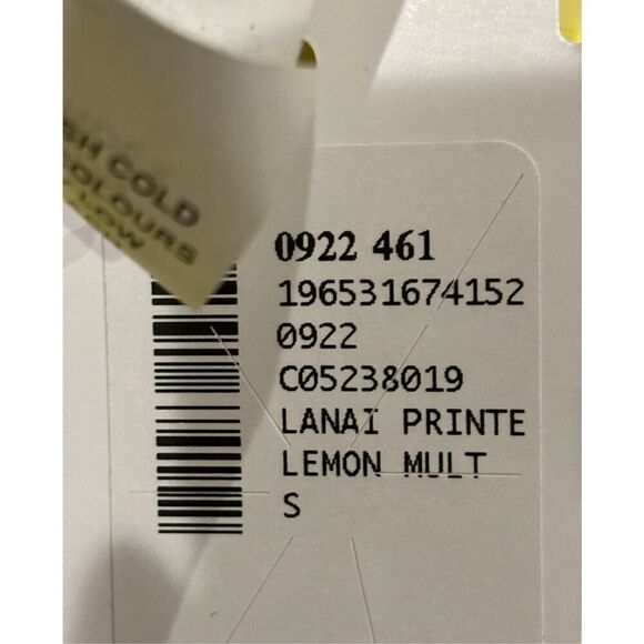 RAMY BROOK Kailey Floral One Piece Swimsuit in Lemon Multi NWT Size Small - Picture 11 of 12